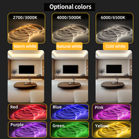 Sampel Gratis Lampu LED Strip SMD 2835 24V 120LEDs/m IP20 10mm CE,RoHS,ETL 5M 10M Gulungan Pita untuk Rumah, Mal, Kabinet, Proyek Dalam Ruangan