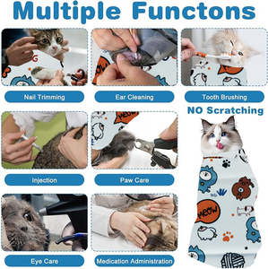 손톱 직물 절단 용 고양이 랩 손톱 클리핑 스크래치 방지 탈출 방지 고양이 손질 용품 고양이 구속 - Product Image 5