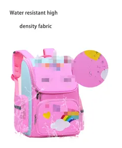 2021 new fashion cute unicorn cartoon bag school back pack bambini unicornio zaino borse pink school bag unicorn for girls