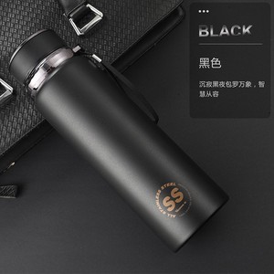SUS 316 Stainless Steel Water Bottle Large Capacity Portable With Carrying Rope Travel Use - Product Image 2