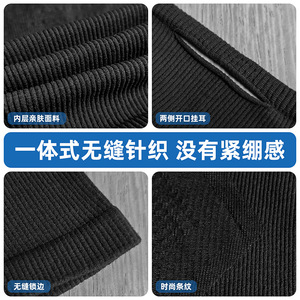 Masque de cyclisme, protection faciale, couvre-tête en Lycra Spandex, respirant, coupe-vent, pour hommes et femmes, utilisation pour les sports de plein air - Product Image 5