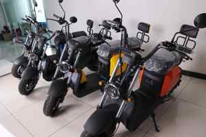 Trottinette électrique urbaine avec suspension intégrale, batterie au lithium étanche (20Ah), éclairage LED, moteur 1000W/2000W, autonomie 40-60 km - Product Image 6
