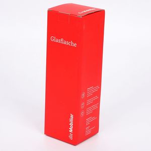 Logotipo personalizado impreso rectangular tubo corrugado de papel cosmético caja de embalaje para esencia suero cuidado de la piel botellas de - Product Image 1