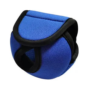 Wholesale Thick Neoprene Baitcasting Tackle Cover Casting Reel Bag Portable Fishing Reel Protective Case Fly Fishing Reel Covers