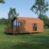 Maison préfabriquée miniature, maison naturelle, villa mobile, maison sur roues, maison en acier moderne, kits de maison en conteneurs, construction de jardin