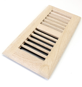 Grilles de ventilation / registres de sol en bois massif non fini - Product Image 3