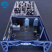 JC Ultimate VR Arena Shooter Jeu FPS multijoueur 3D avec armes réalistes Système de jeu VR prêt pour les sports de compétition