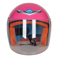 Vente chaude Tête Garde Crash Casque PP EPS Demi Visage Scooter Moto Casques Pour Enfants Portable Casques Fabrique