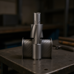 Conector Circular Avellanado Fervi, Tipo Mediano, Conexión Cilíndrica - Product Image 3