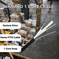Harga Pabrik Kabel Fiber Optik Drop 1 Core untuk Rumah Dalam Ruangan 1km GJYXCH