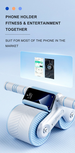 Latihan Rol Roda Pelatih Perut Otomatis dengan Dukungan Siku Roda Latihan Inti untuk Roda Penggulung Waktu - Product Image 4