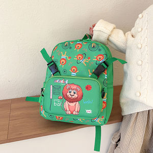 ขายร้อนการ์ตูนสิงโตกระเป๋านักเรียน <span class=keywords><strong>2</strong></span> ชิ้นชุดกระเป๋าหนังสือความจุขนาดใหญ่เด็กเป้ - Product Image 5