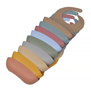 Bavaglino in Silicone Personalizzato Certificato CE CPC, Senza BPA, per Neonati <span class=keywords><strong>e</strong></span> Bambini, Bavaglini per l'Alimentazione dei Bambini - Product Image 4