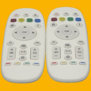 Télécommande à perles de cristal YK-0766 blanche 13,7x5,2x2,1cm pour téléviseur Hisense avec code de copie en option - Product Image 3