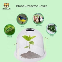 Dôme d'humidification transparent pour pépinière, pot de plante en plastique transparent pour l'intérieur et l'extérieur, pot de semis, pot de fleurs pour semis