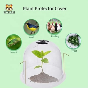 Domo de Humedad Transparente para Interiores y <span class=keywords><strong>Exteriores</strong></span>, Maceta de Plástico Transparente para Plantas, Semillero, Germinador de Semillas, <span class=keywords><strong>Macetas</strong></span> para Flores - Product Image 6