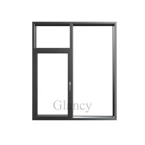 Fournisseur de gros Fenêtre en verre aluminium à double couche Isolation thermique <span class=keywords><strong>Fenêtres</strong></span> à battant ouragan - Product Image 3