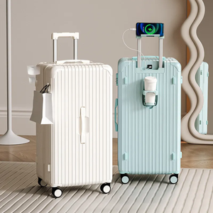 ALL PASS Valise à Roulettes Tendance Multifonctionnelle Simple pour Femme - Product Image 1