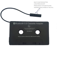 Convertisseur de bande Bluetooth vente chaude à l'ancienne Mp3 Bluetooth téléphone mains libres lecteur de Cassette de voiture