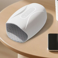 COSMO 2026 Nouveau Masseur Électrique pour les Mains à Compression d'Air, Chauffant, pour la Circulation, Massage Paume et Doigts, Design Coréen