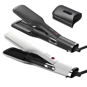 Ulelay OEM Duet Style Secador de pelo profesional y alisador 2 en 1 Alisador de pelo estilizador de aire caliente