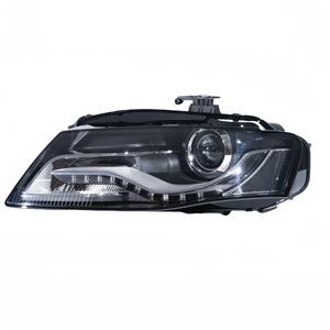 ไฟหน้า LED แบบประกอบครึ่ง12V HID สำหรับ2008-2012Audi A4 B8โมเดล8K0 941 029 <span class=keywords><strong>AQ</strong></span>/ 8K0 941 030 <span class=keywords><strong>AQ</strong></span> - Product Image 1