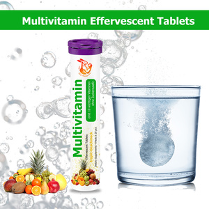 Compléments alimentaires multivitaminés personnalisés aux saveurs naturelles avec acide pantothenique, vitamine B1, comprimés au goût acidulé délicieux - Product Image 3