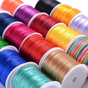 Cordón de Nailon al por Mayor de 50 m, Hilo de 2,5 mm <span class=keywords><strong>para</strong></span> Hacer Joyas, Borlas, <span class=keywords><strong>Abalorios</strong></span>, Nudos Chinos, Macramé, Cuerda <span class=keywords><strong>para</strong></span> Bolsos y Prendas - Product Image 3