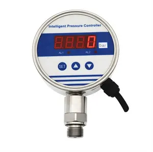 Intelligent LED Digital 24VDC Water Gas Pressure Controller