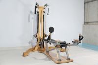 Tour de Gyro en Bois d'Érable de Haute Qualité avec Logo Personnalisé, Équipement Durable pour Studio de Pilates, Tour à Poulies pour Intérieur
