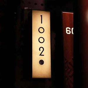 Tùy Chỉnh Hiện Đại Bằng Gỗ Kim Loại Sắt Thép Tấm Cửa Dấu Hiệu Cho Nhà Bệnh Viện Văn Phòng Khách Sạn Căn Hộ Phòng Số Dấu Hiệu Tên Tấm - Product Image 4