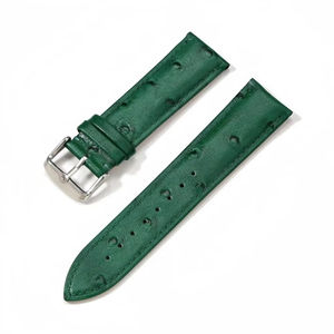 Bracelet de montre universel en cuir d'autruche véritable double face 2026 Win-Win 18mm 19mm 20mm 21mm 22mm - Product Image 5