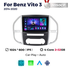 MEKEDE Android car stereo IPS Car Radio lettore Video multimediale per Mercedes Benz Vito <span class=keywords><strong>3</strong></span> W447 2014-2020 - Product Image 3