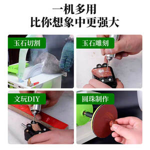 <b>Bench</b> Grinder 125 Mm Variable Speed Polishing For Metal Acrylic Wood Diy Use - Product Image 4