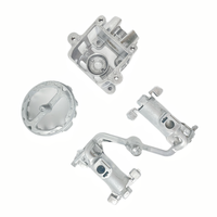 Pièces de vélo en aluminium moulées sous pression CNC OEM ODM, moules profilés personnalisés, composants de haute précision pour les fabricants de vélos
