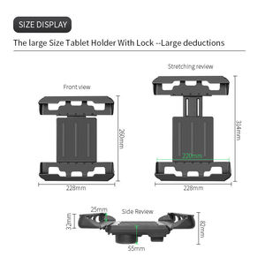 Highly Affordable Consumer Electronics Heavy Duty Portable Folding <b>Tablet</b> <b>Holder</b> Universal - Product Image 2