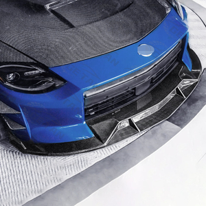 Convient pour Nissan 400Z 2022-25 véritable fibre de carbone <span class=keywords><strong>C</strong></span> Style séparateur avant lèvre de becquet lèvre avant - Product Image 3