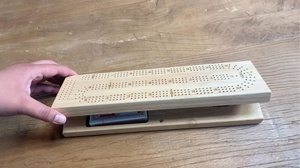 Bằng gỗ cribbage Hội Đồng Quản trị trò chơi thiết lập, rắn gỗ theo dõi Hội Đồng Quản trị trò chơi hội đồng quản trị - Product Image 3