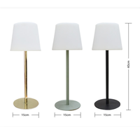Lampe de bureau LED moderne et simple 4W RGB blanc chaud avec batterie rechargeable USB 5V DC, lampe de table écologique pour salle de lecture