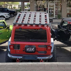 กันชนหลังเหล็กสีดำสำหรับรถจี๊ปสำหรับ Wrangler <span class=keywords><strong>JL</strong></span> 2018 + JL1129 - Product Image 4