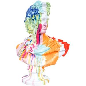 Scultura su ordinazione del busto della statua del busto di <span class=keywords><strong>David</strong></span> della statua dipinta a mano di <span class=keywords><strong>David</strong></span> - Product Image 5