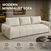 Canapé rembourré moderne pour salon, maison, appartement, hôtel, bureau, salle de séjour, mobilier commercial