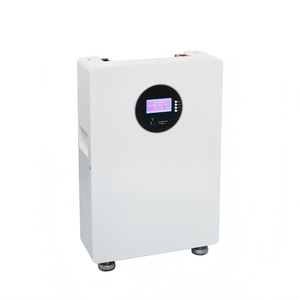 เครื่องจัดเก็บพลังงานแบบติดผนังแนวตั้ง 5KWH UB-5KWH พร้อมแบตเตอรี่ลิเธียมไอรอนฟอสเฟตในตัว สำหรับใช้ในบ้านกับระบบผลิตไฟฟ้าจากพลังงานแสงอาทิตย์ - Product Image 1