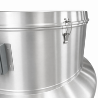 Ventilateur centrifuge à aspiration ascendante de 4500 CFM pour hotte de cuisine de restaurant de taille moyenne