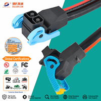 Connecteur de charge haute intensité R250 IP67 à angle droit, assemblage de câbles personnalisé pour motos électriques/motos tout-terrain