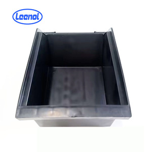 Leenol wholesale black plastic antistatic esd component storage box