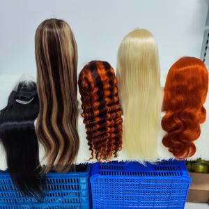 Perruque frontale en dentelle 13x4 Letsfly, densité 200%, style Water Deep Wave pour femmes noires, 100% cheveux brésiliens vierges, longue longueur - Product Image 6