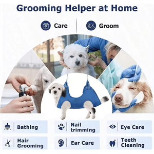 Arnés Multifuncional de Acero Inoxidable para Mascotas, Hamaca para Aseo de Perros y Gatos, Arnés Colgante para Cortar Uñas - Product Image 3