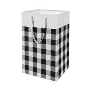 Panier à linge pliable en tissu pour vêtements sales, jouets et rangement de salle de bain - Product Image 5