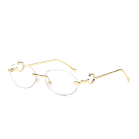 Lunettes de soleil sans monture en métal confortables pour femmes, verres PC, protection UV400, monture ovale, couleurs vert, bleu, rouge, jaune – Nouveauté 2025 – Ventes Flash